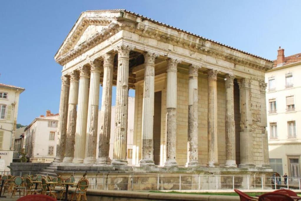 Apartmán Les Loges De Bacchus L'Epicurieux Chonas-lʼAmballan Exteriér fotografie